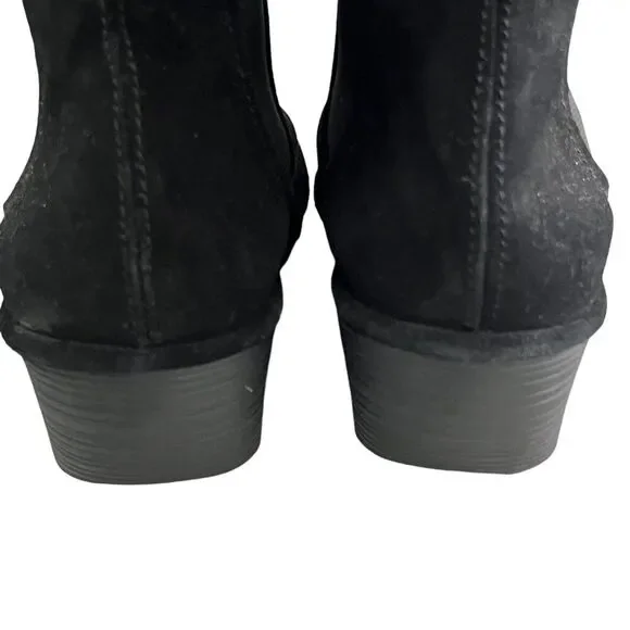 Fly London Women’s size 7. 5-8 US 38 EUR Leather Ankle Zip Boots Wedge Bootie. - Picture 6 of 13